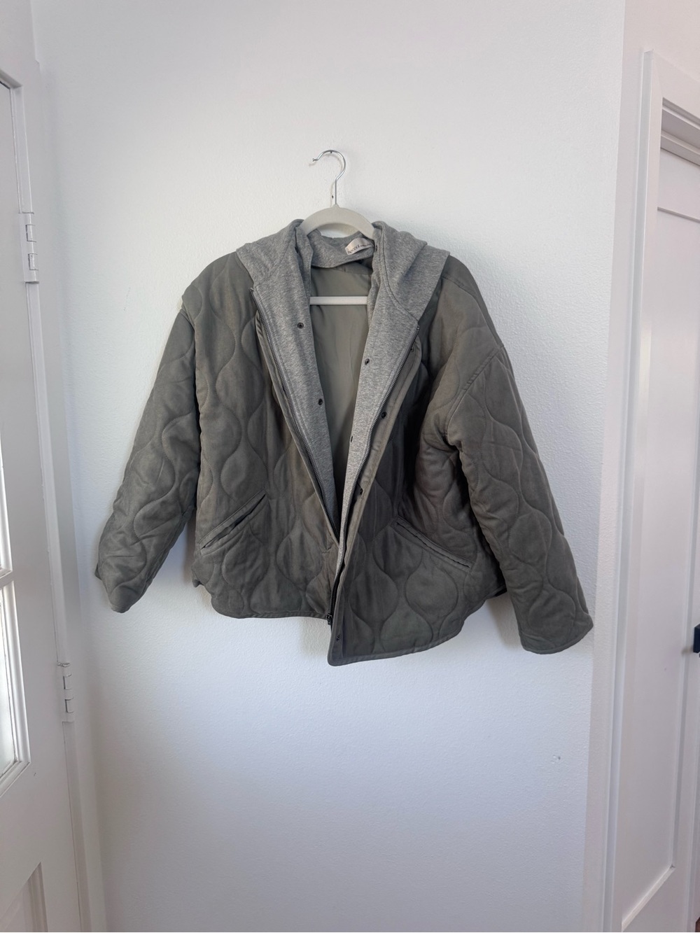 Quilted Hooded Jacket